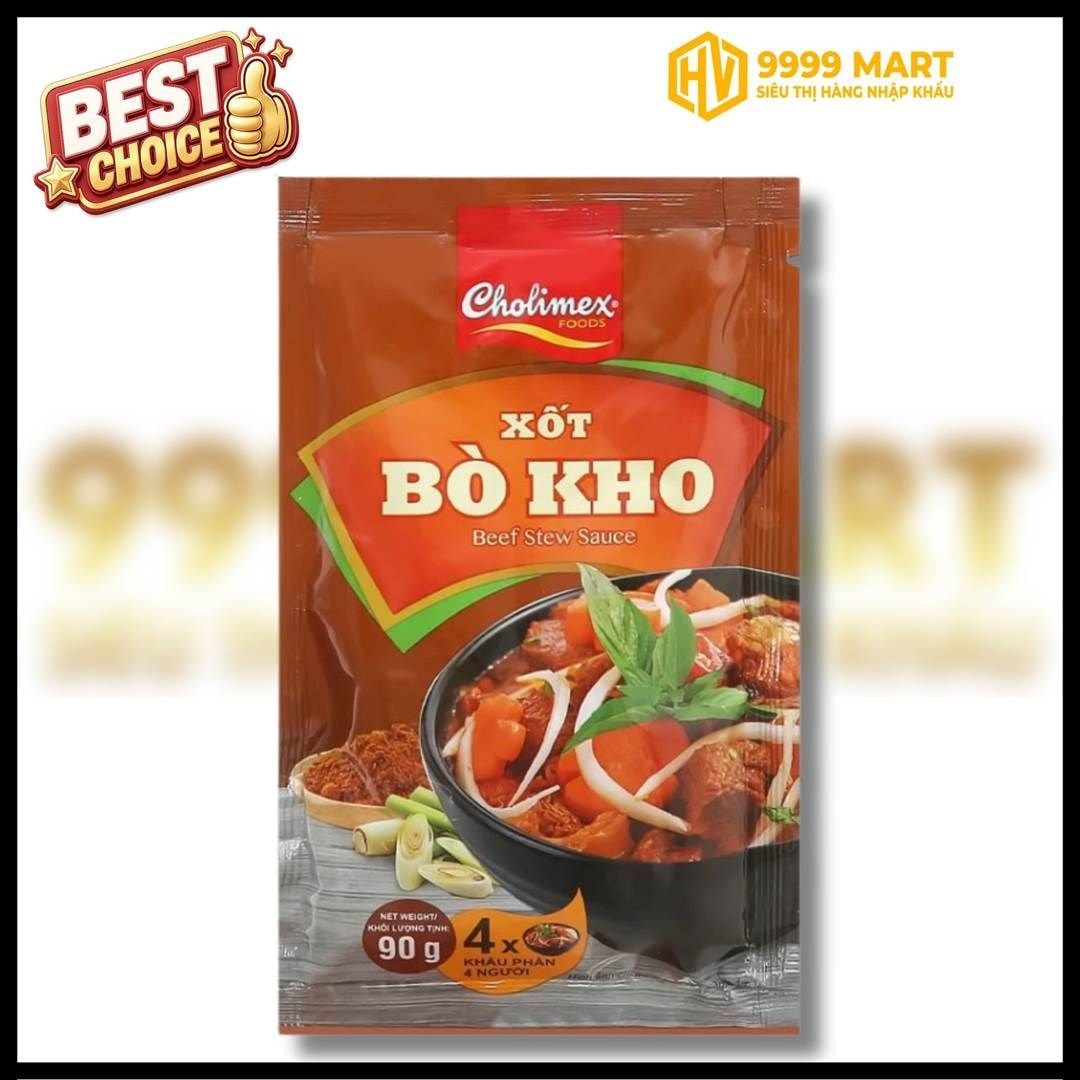  Gia Vị Xốt Bò Kho Cholimex 90g 