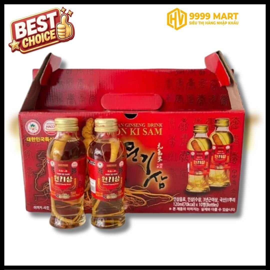  Nước Có Củ Zero Won Ki Sam 120ml - Hàn Quốc 