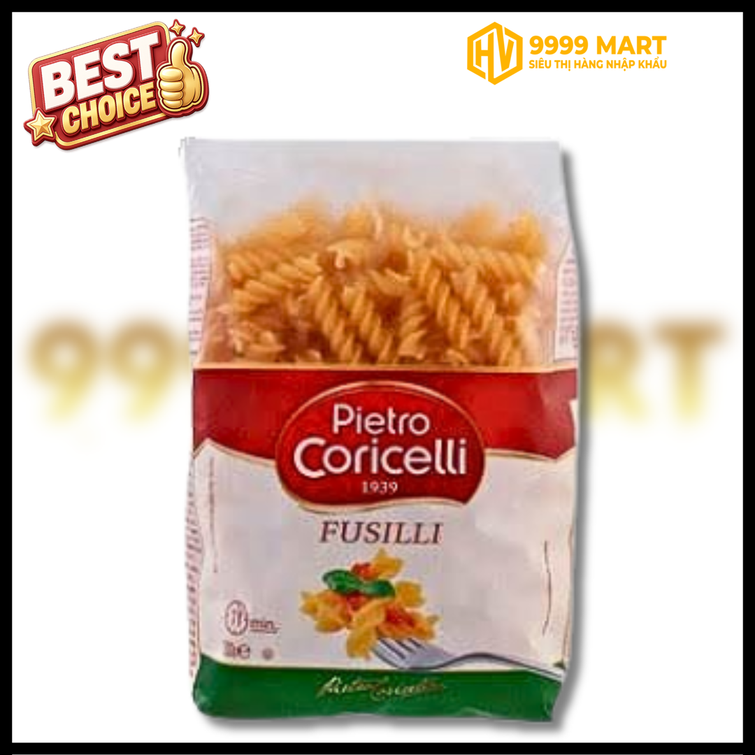  Nui Xoắn Fusilli Pietro Coricelli 500g - Ý 