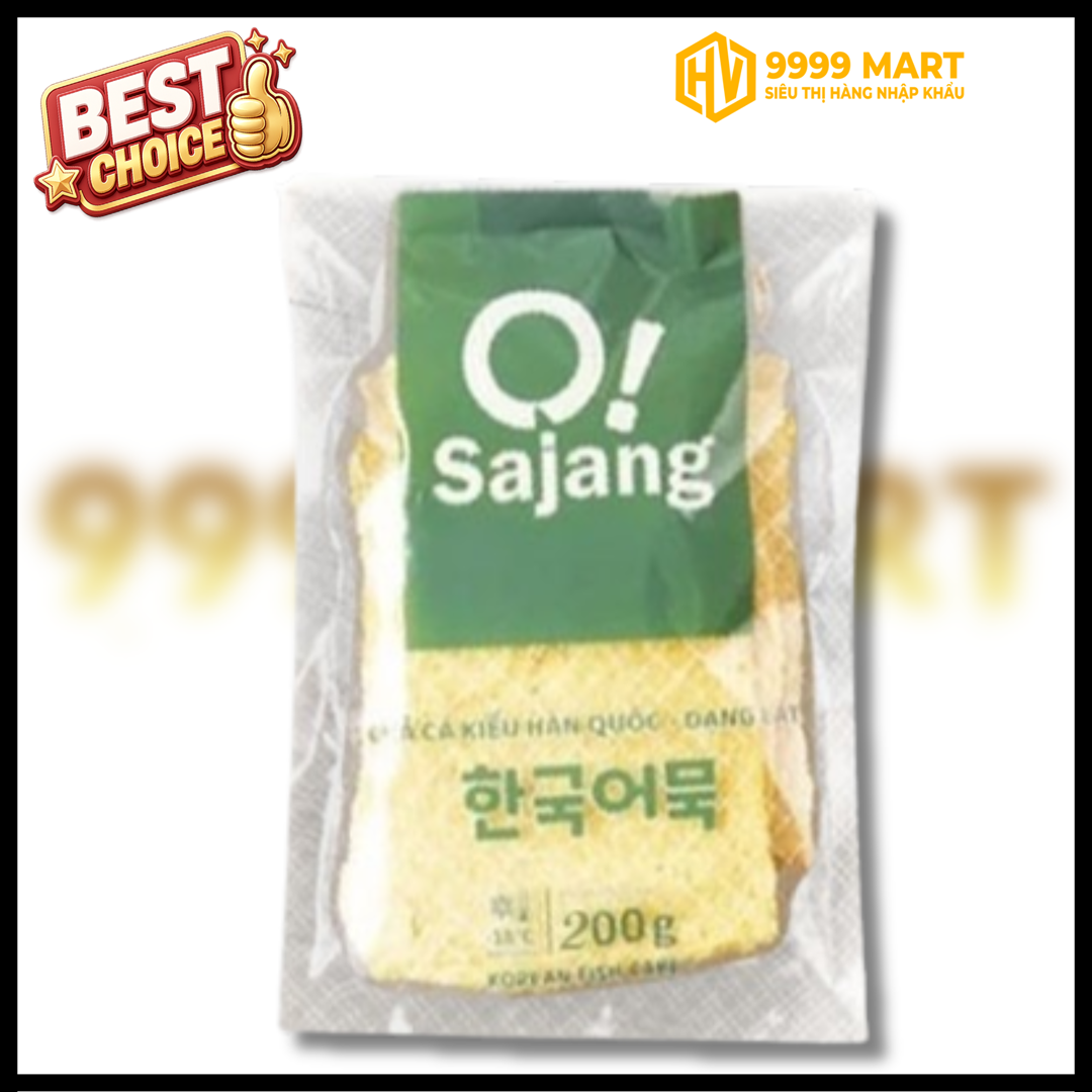  Chả Cá Kiểu Hàn Quốc Dạng Lát O!sajang 500g 