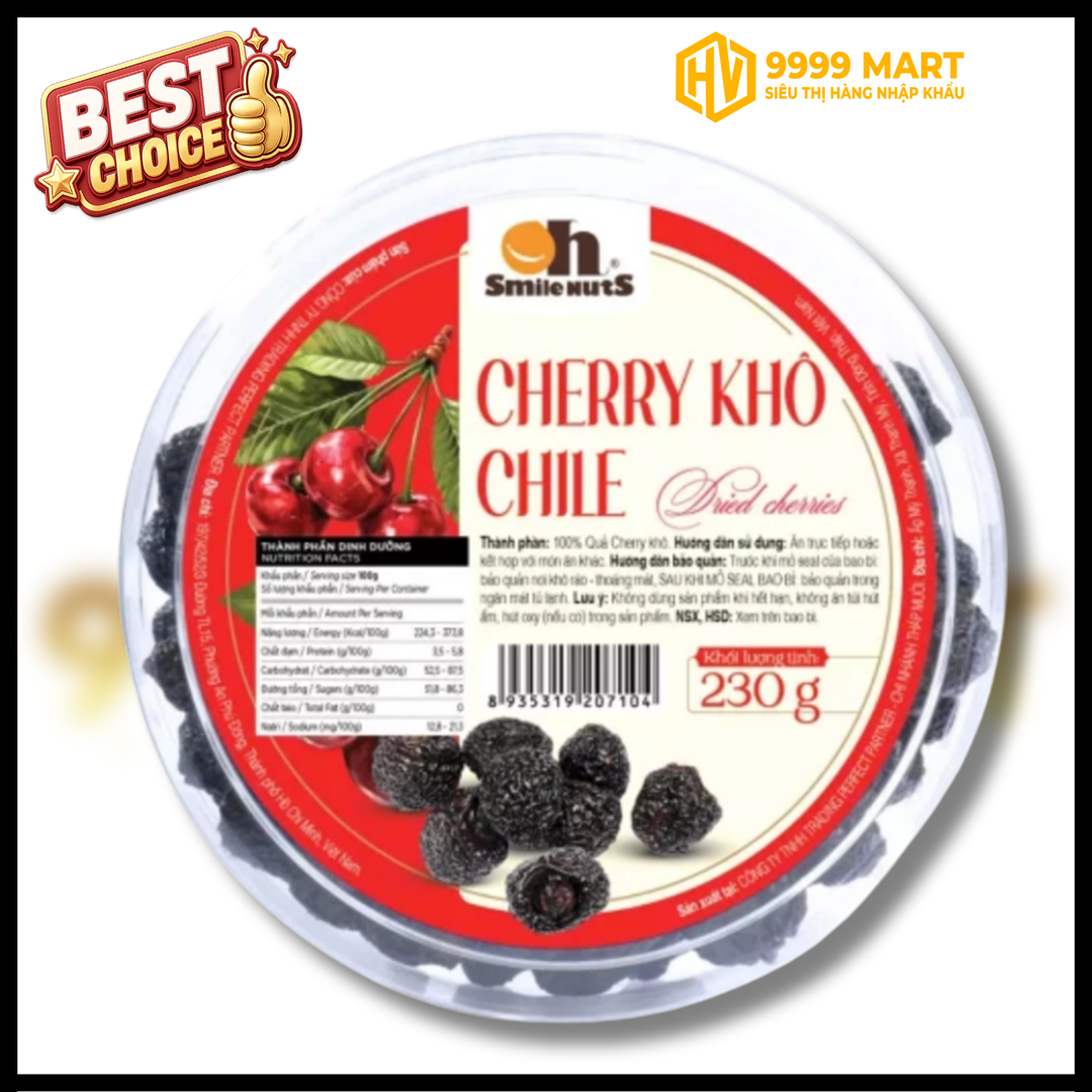  Cherry Khô Oh Smile Nuts 230g 