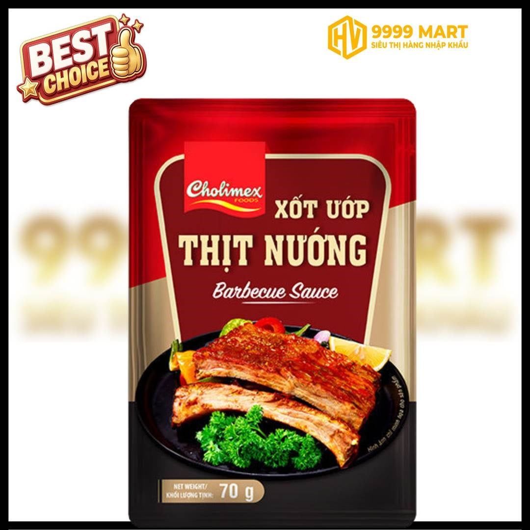  Xốt Ướp Thịt Nướng Cholimex 70g 