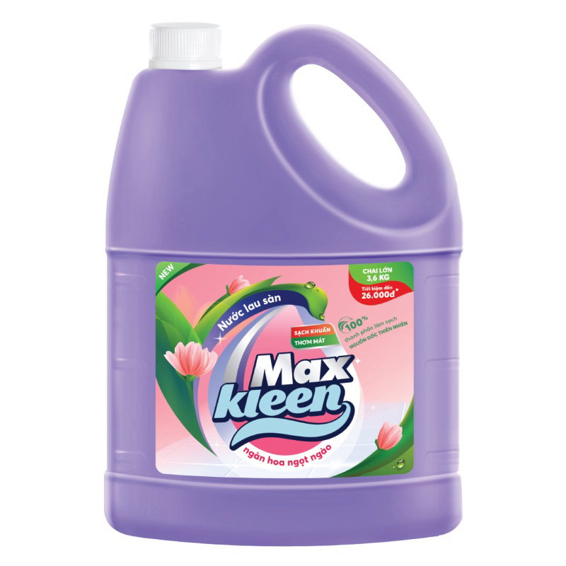  Nls Ngàn Hoa Ngọt Ngào Maxkleen - 3.6 Kg 