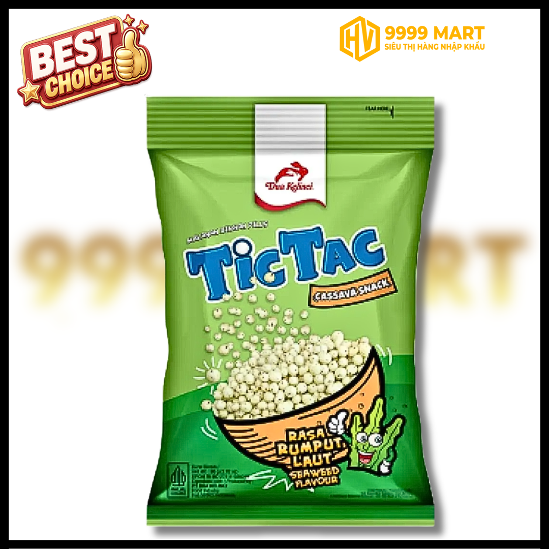  Snack Tic Tac Vị Rong Biển 80g - Indonesia 