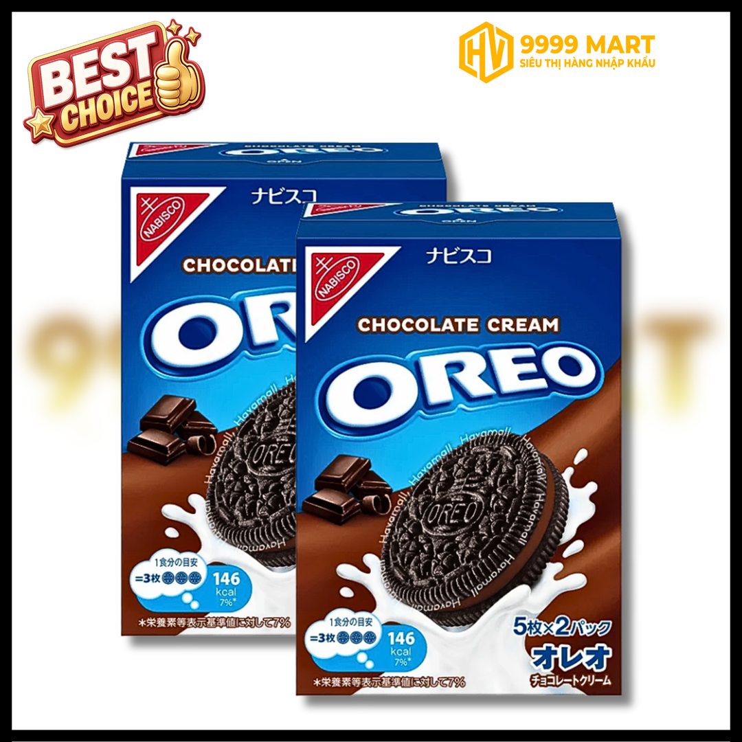  Bánh Quy Oreo Vị Chocolate 98g - Nhật Bản 