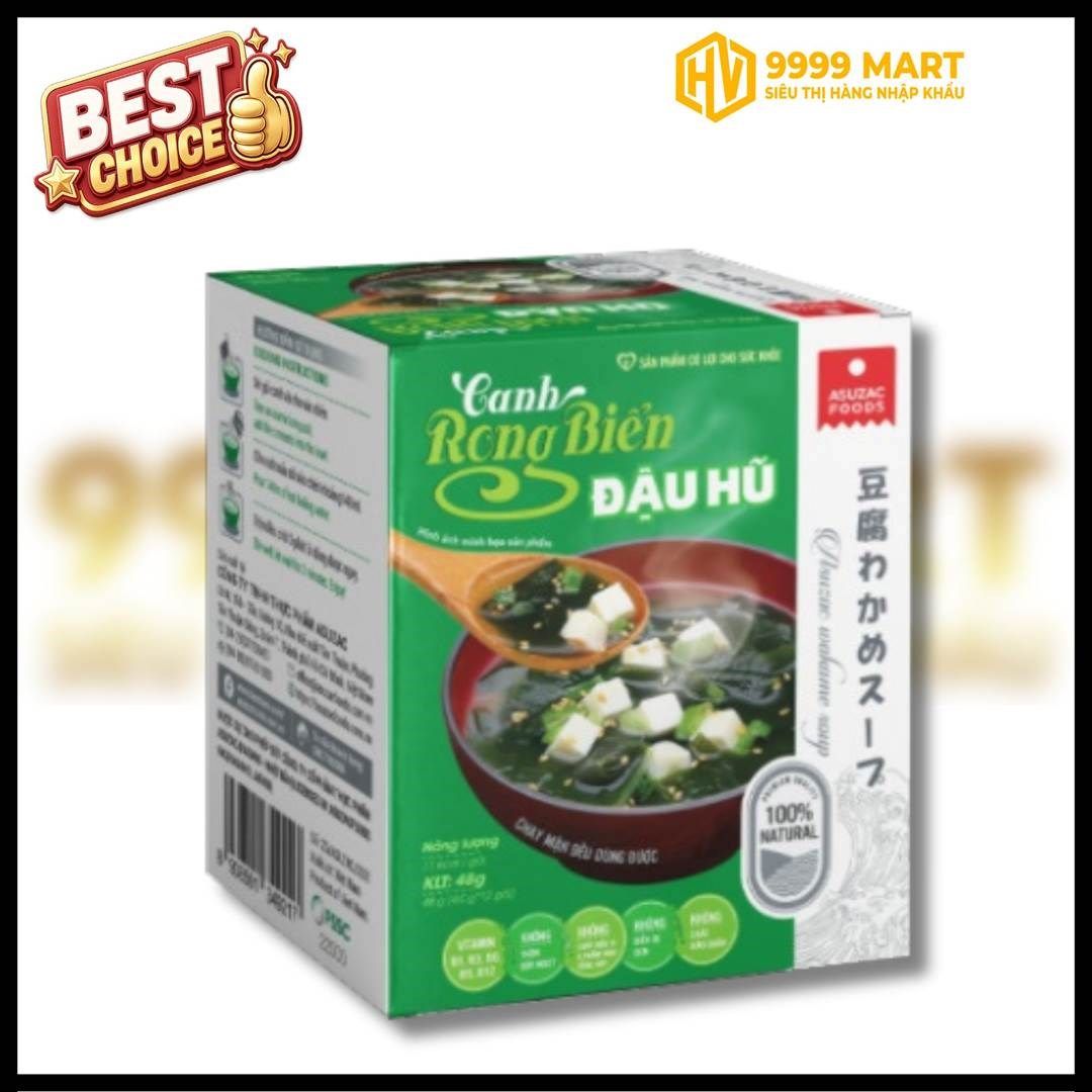  Nguyên Liệu Canh Rong Biển Ván Đậu 150g 