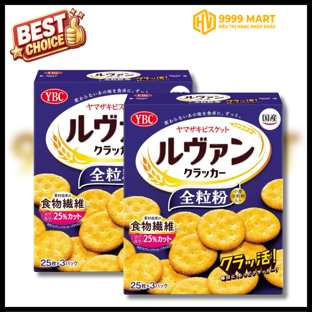  Bánh Quy Ybc Ngũ Cốc Nguyên Cám 232.5g - Nhật Bản 