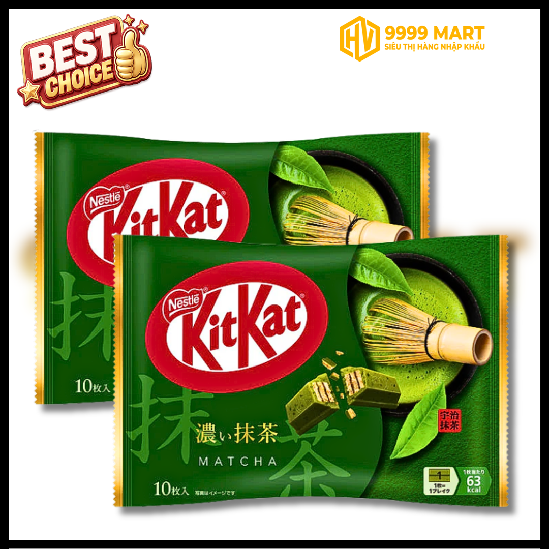  Bánh Kikat Trà Xanh - Nhật 