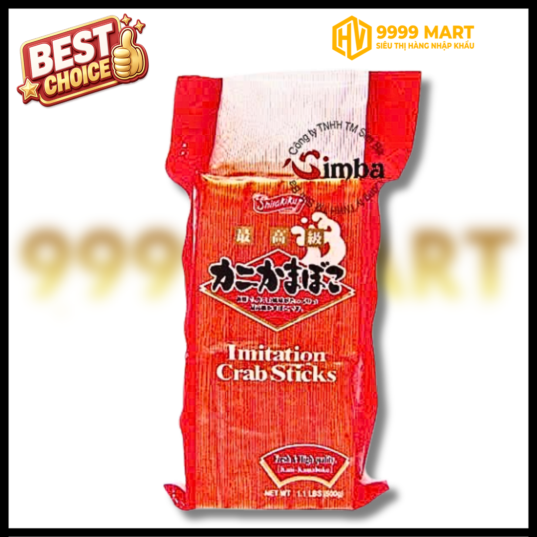  Thanh Cua Imitation Crab Sticks Shirakiku 500g 