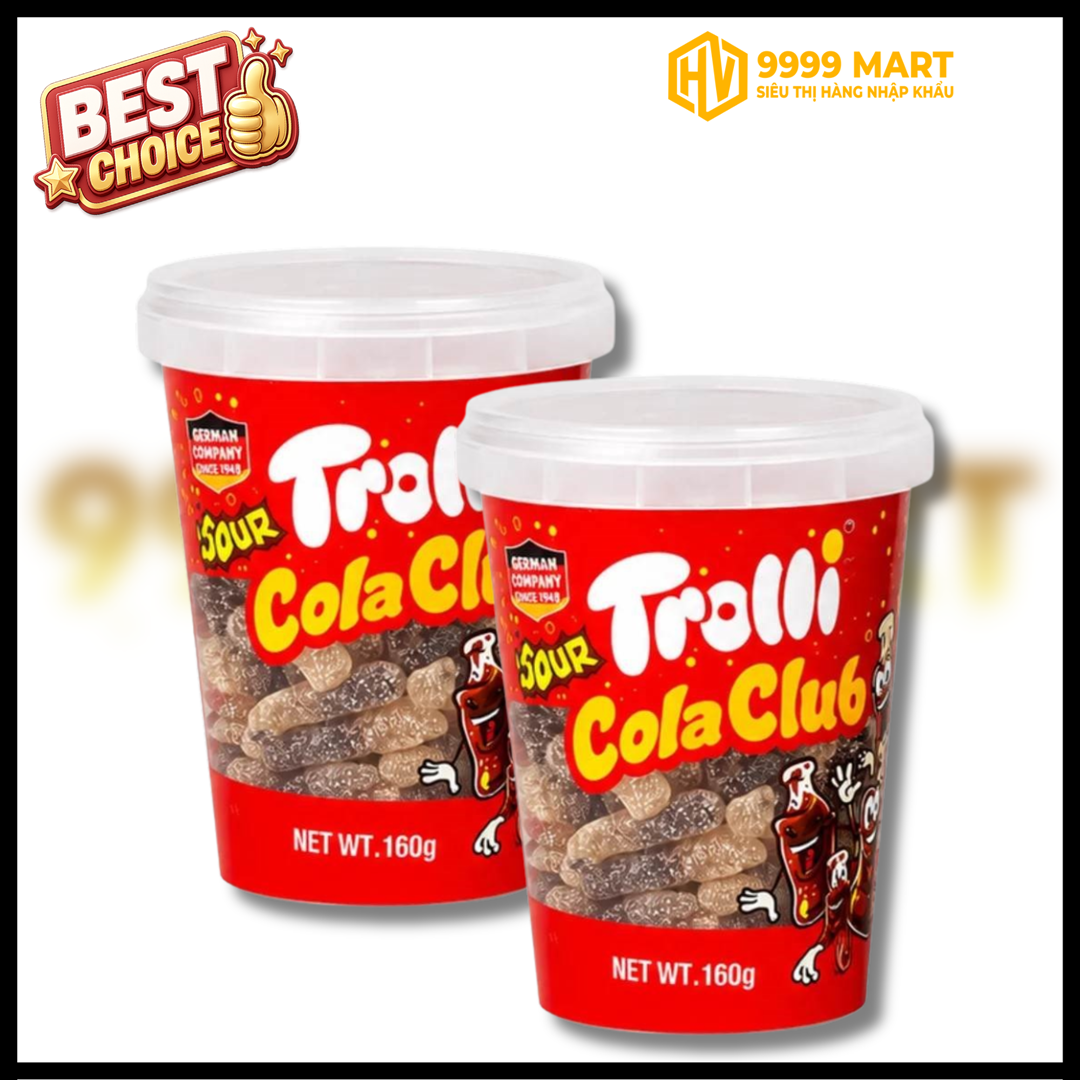  Kẹo Troli Vị Cola 160g 