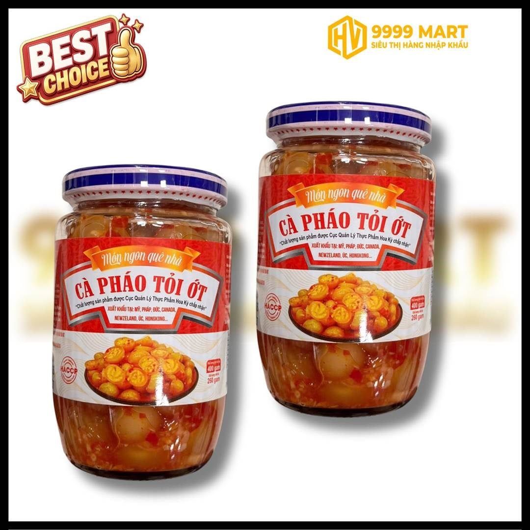  Cà Pháo Tỏi Ớt 400g 