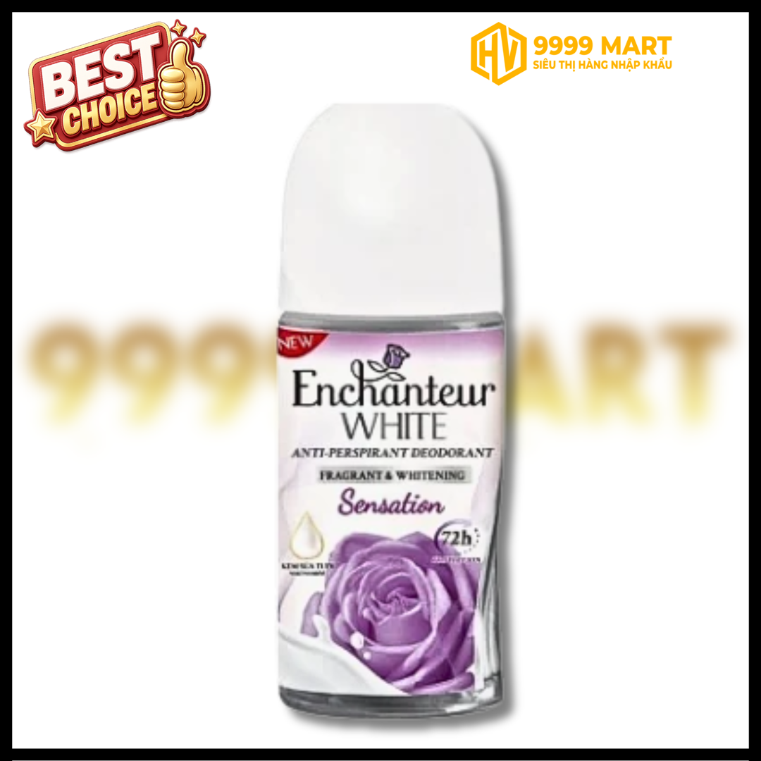 Enchanteur Lăn Khử Mùi Trắng Da Sensation 50ml 