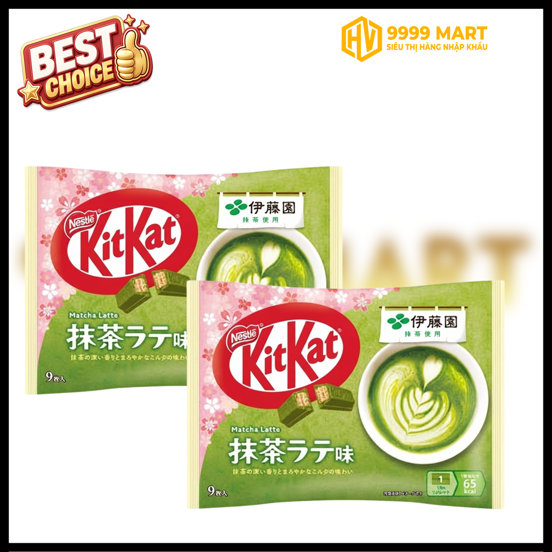  Bánh Kikat Matcha Latte - Nhật 