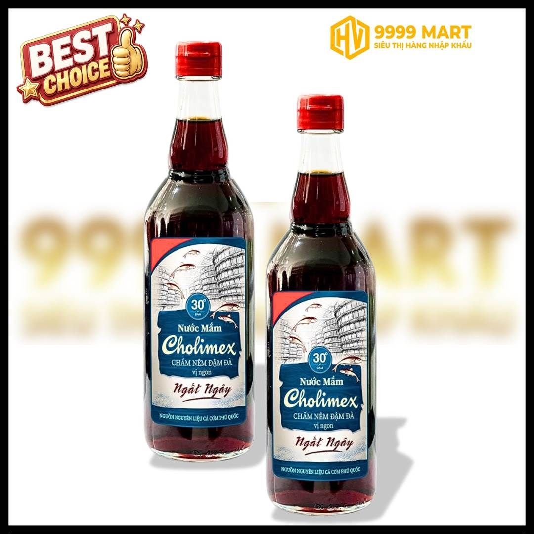  Nước Mắm 30 Độ Đạm Cholimex 750ml 