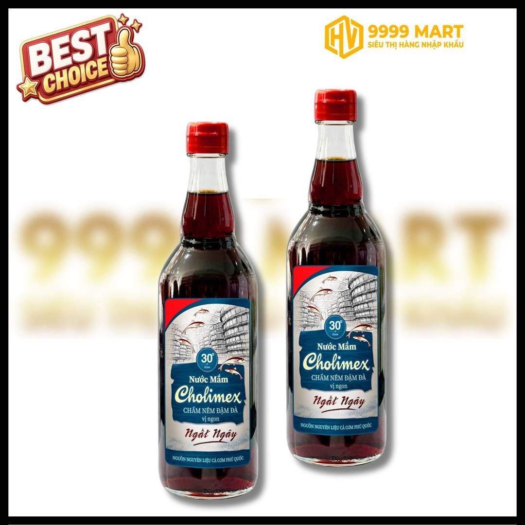  Nước Mắm 30 Độ Đạm Cholimex 500ml 