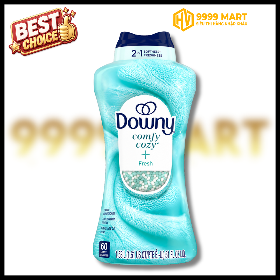  Viên Xả Vải Downy Hương Comfy Cozy Seaside Spa 910gr - Mỹ 