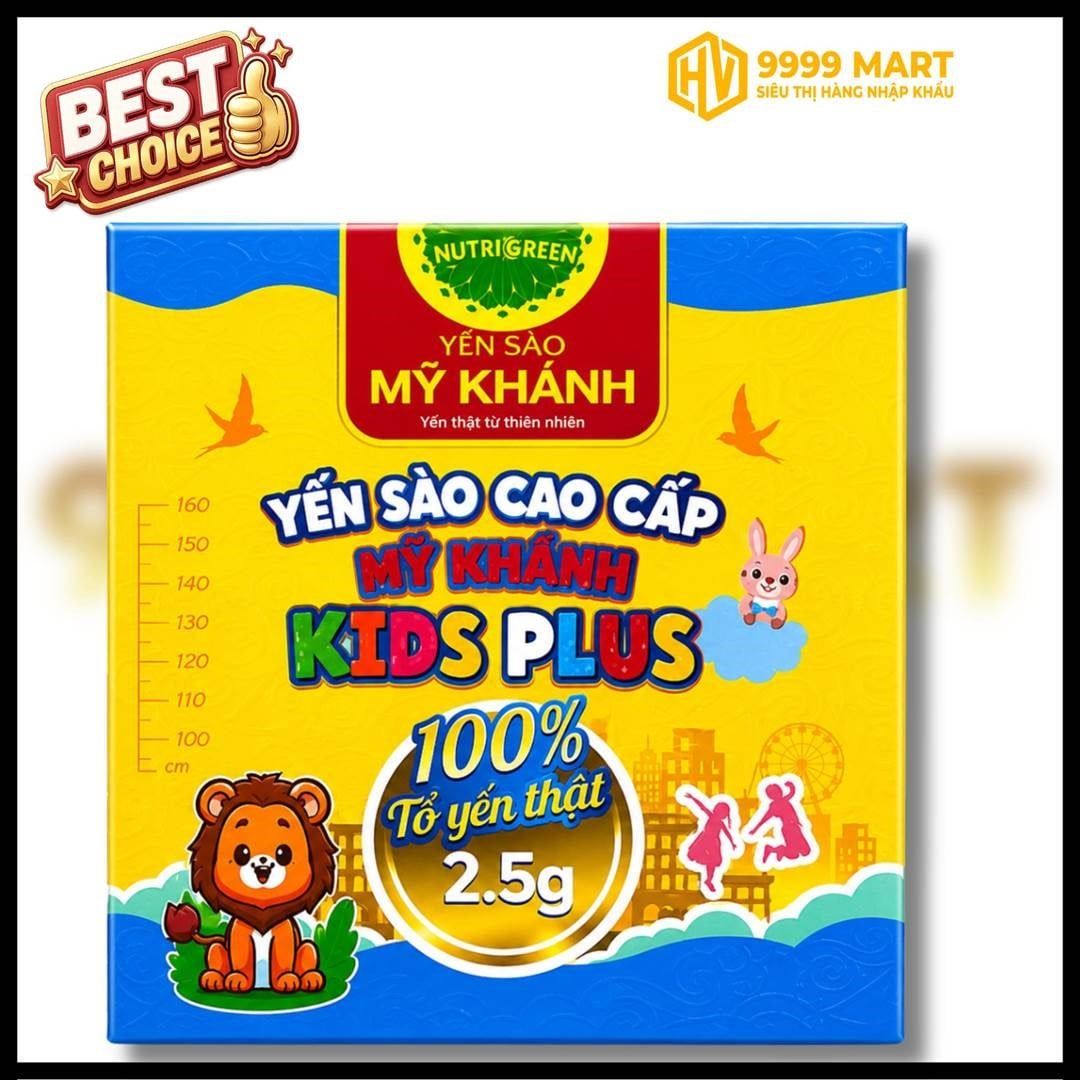  Yến Sào Cao Cấp - Mỹ Khánh Kids Plus (Lọ/70ml) 