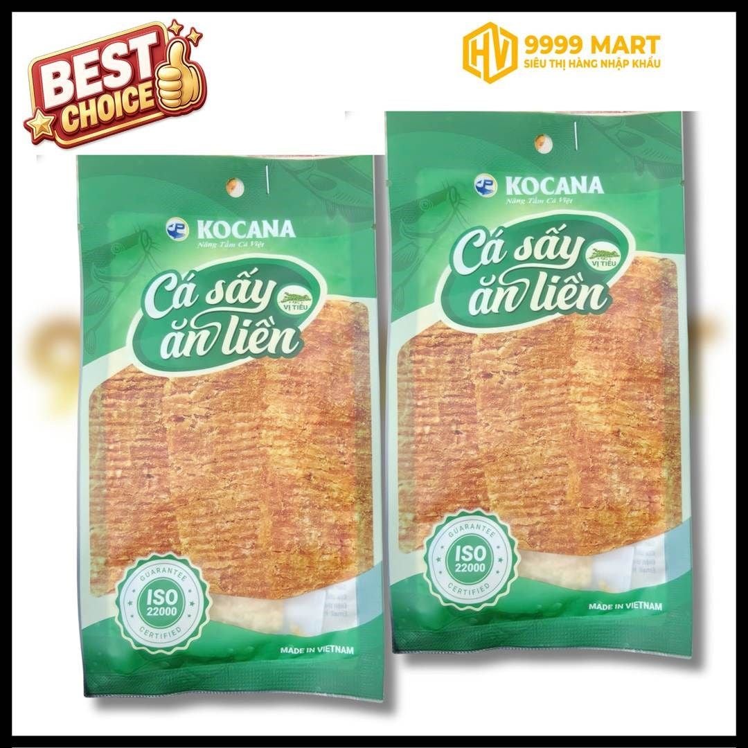  Cá Sấy Ăn Liền Vị Tiêu 10g 