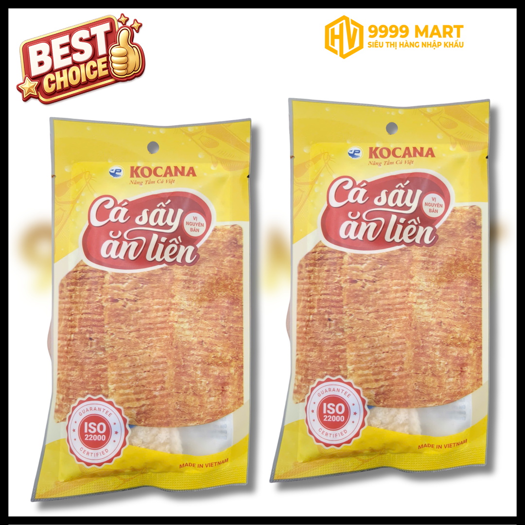  Cá Sấy Ăn Liền Nguyên Vị 10g 