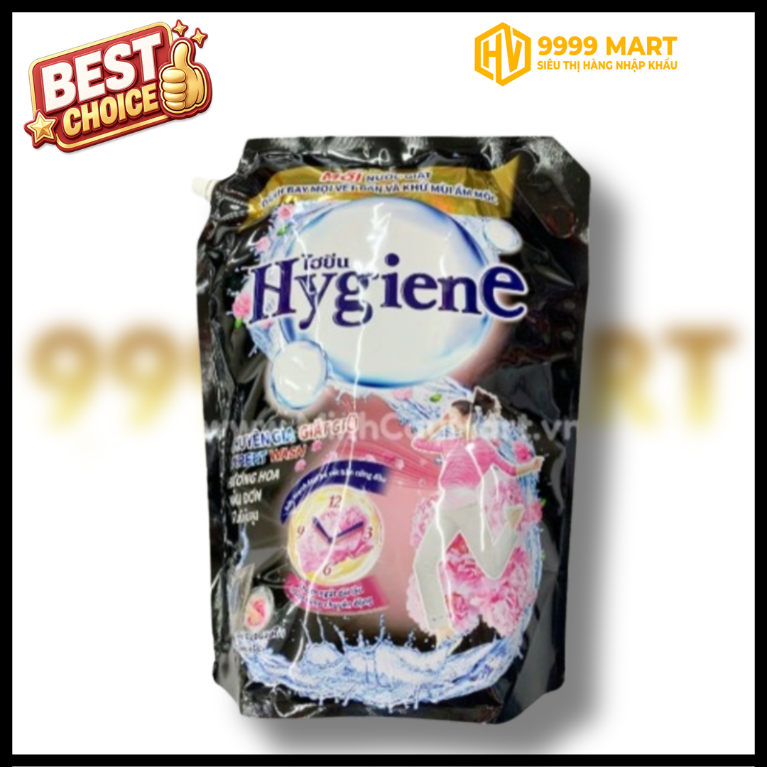  Nước Xả Hygiene Đậm Đặc Rose Water 3 Lít - Thái Lan 