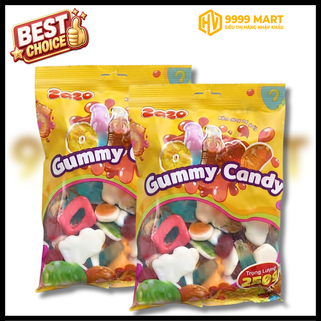  Kẹo Dẻo Gummy Candy Mix Vị 250g 