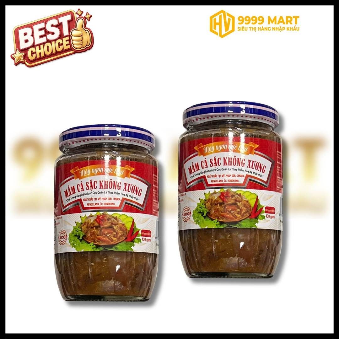  Mắm Cá Sặc Không Xương 430g 