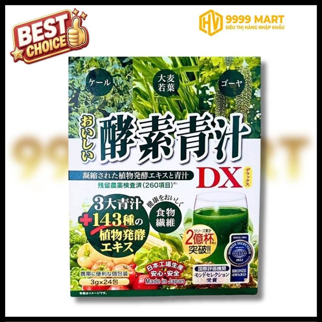  Bột Rau Xanh Aojiru Dx - Nhật 