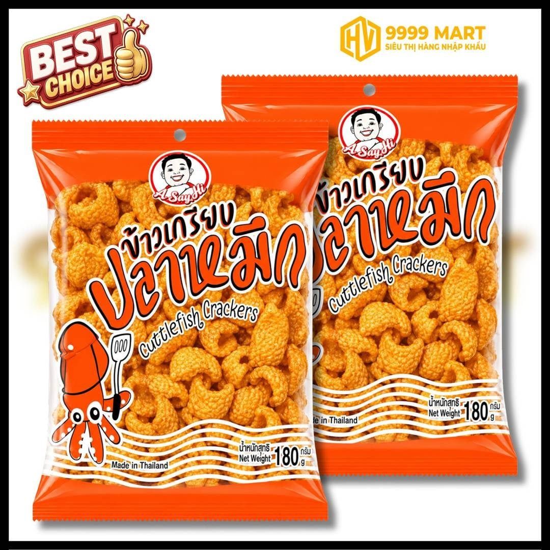  Snack Mực Cuttlefish Cracker 180g - Thái Lan 