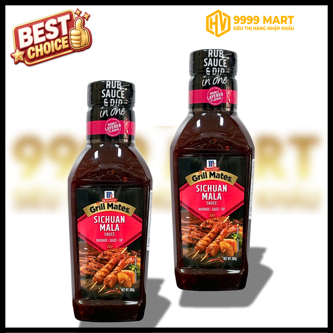  Sốt Mccormick Grill Mates Vị Cay Mala Tứ Xuyên 500g - Hàn Quốc 