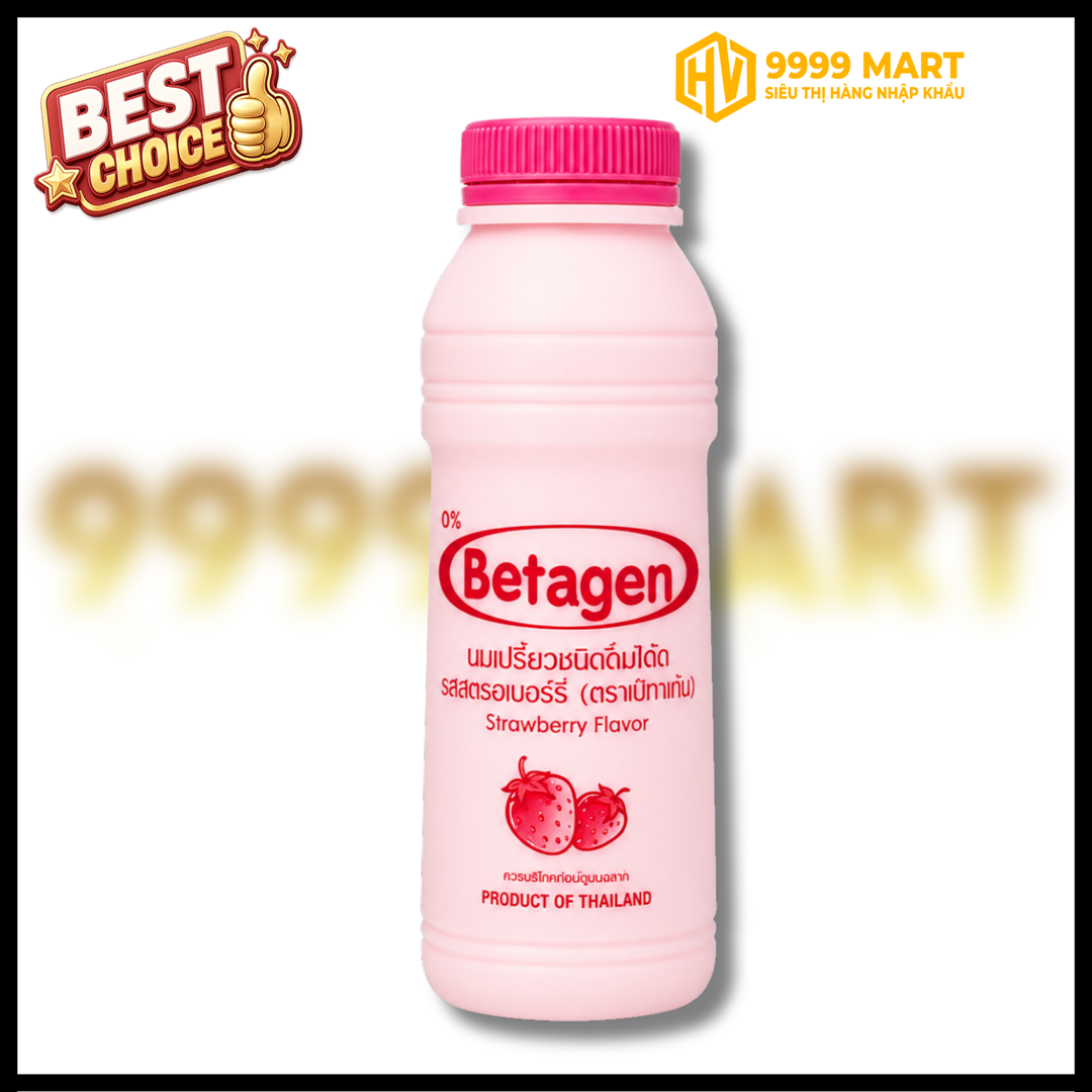  Sữa Chua Betagen Hương Dâu 300ml - Thái Lan 