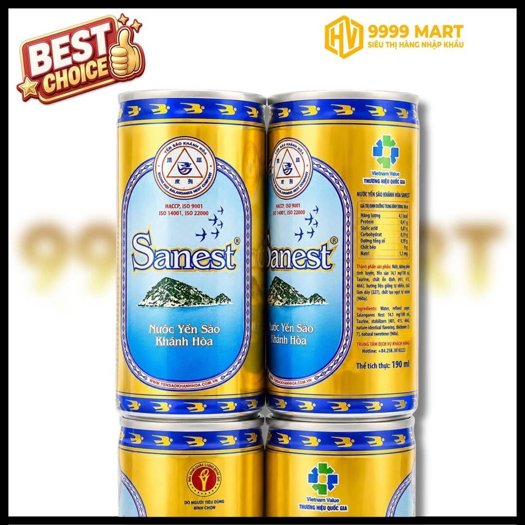  Nước Yến Sanest 190ml 