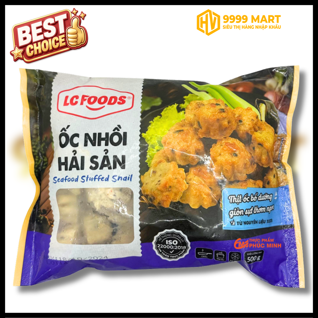  Ốc Nhồi Hải Sản Lc 500g - Việt Nam 