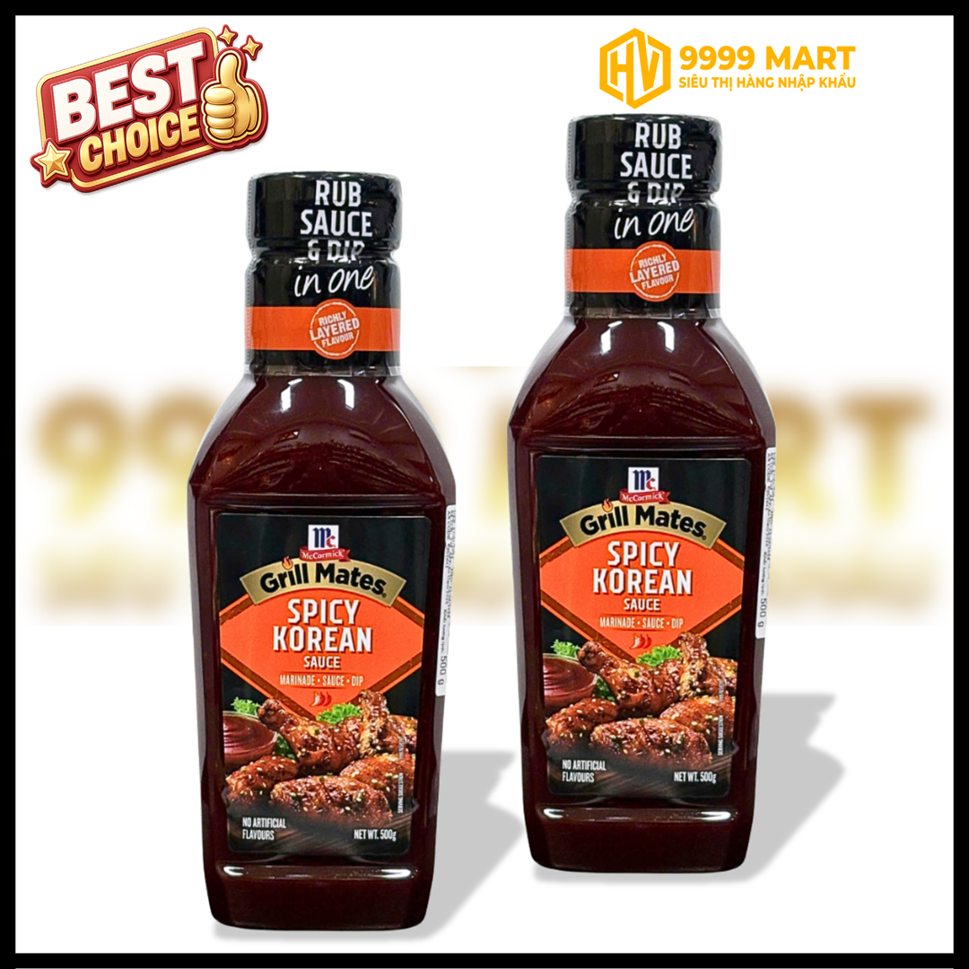  Sốt Mccormick Grill Mates Vị Cay Hàn Quốc 500g - Hàn Quốc 
