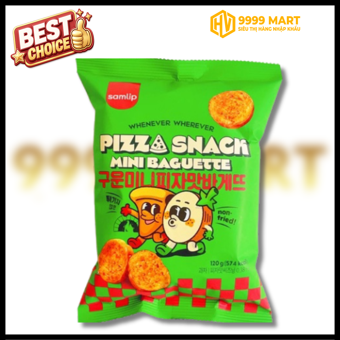 Bánh Mì Vị Pizza Pizza Snack - 120gr - Hàn Quốc 