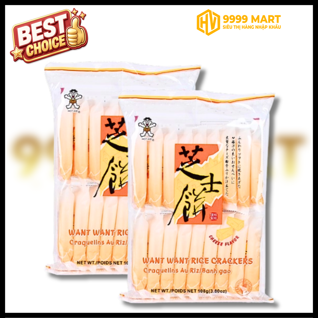 Bánh Gạo Nhập Khẩu Đài Loan 108gr 