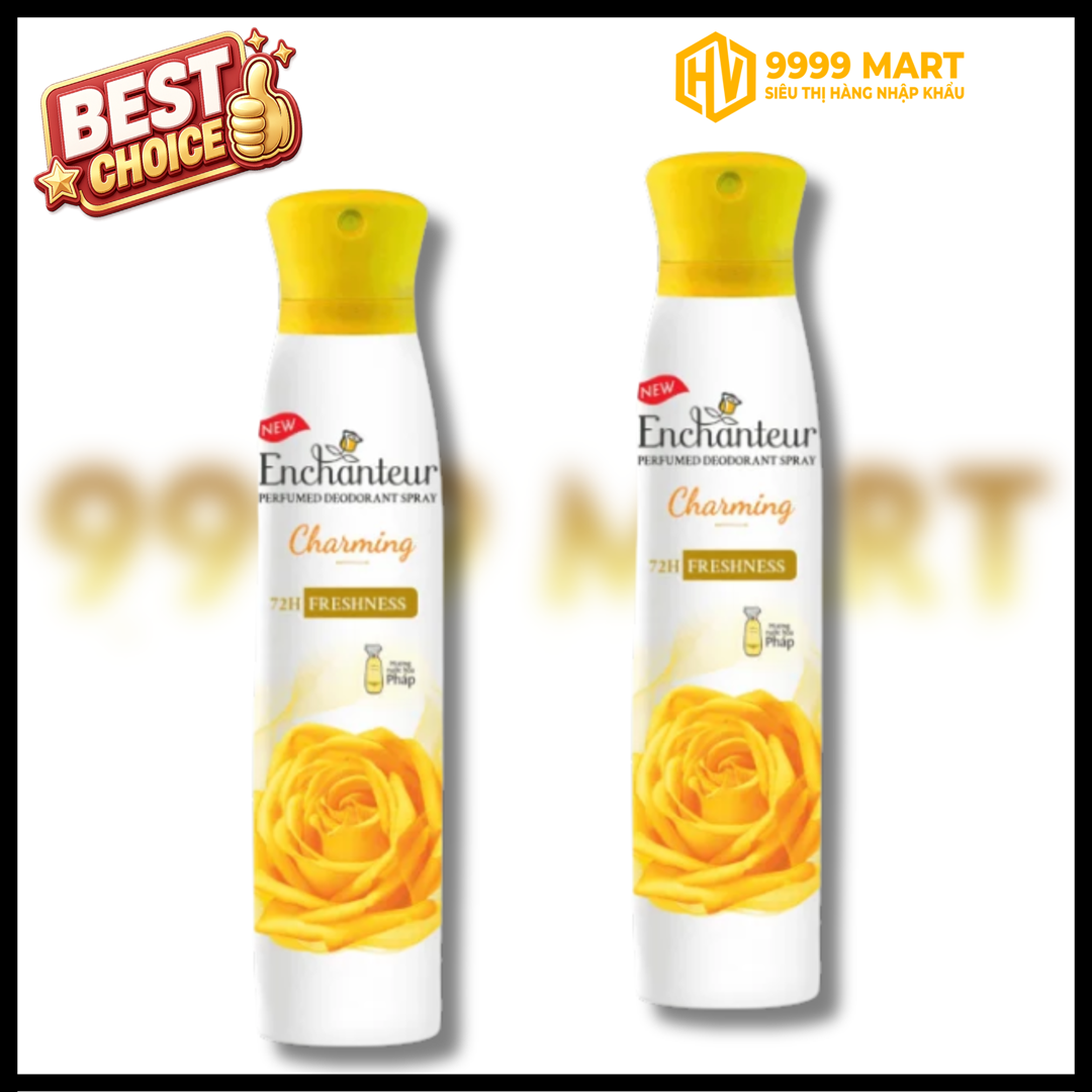  Enchanteur Xịt Khử Mùi Charming 150ml 