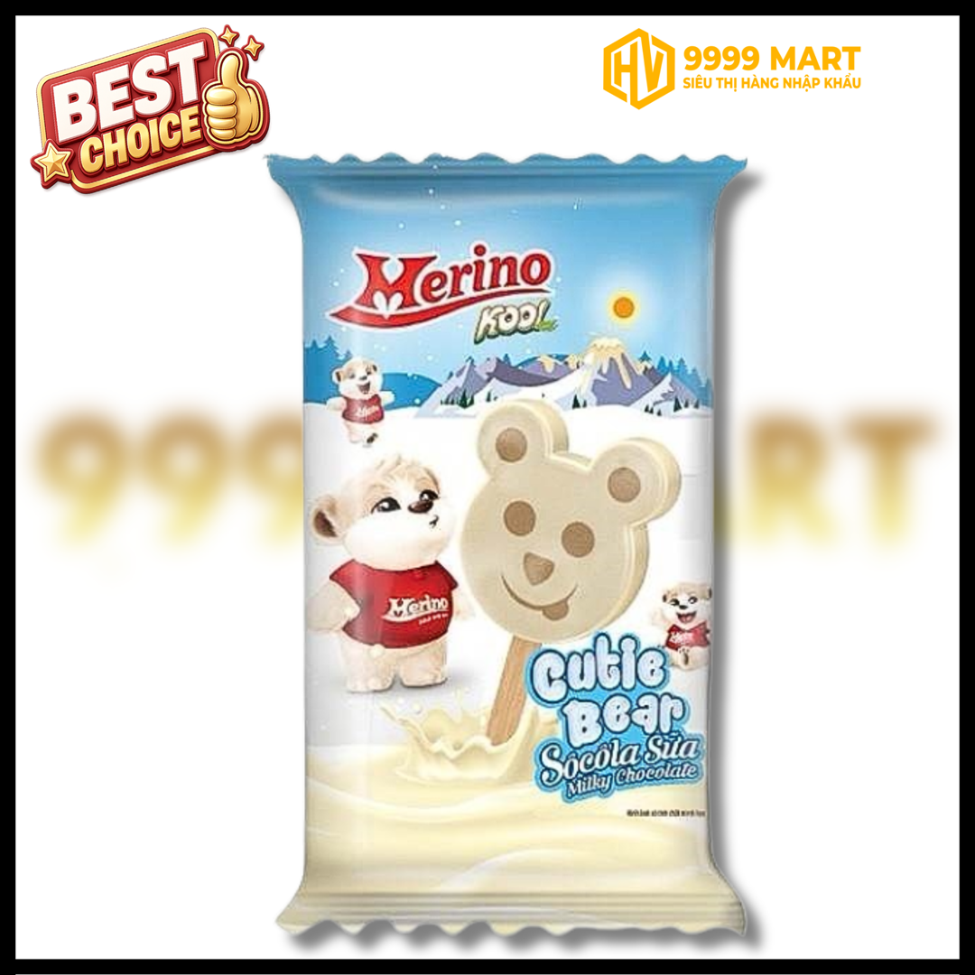 Kem Merino Cutie Bear Socola Sữa 64g 