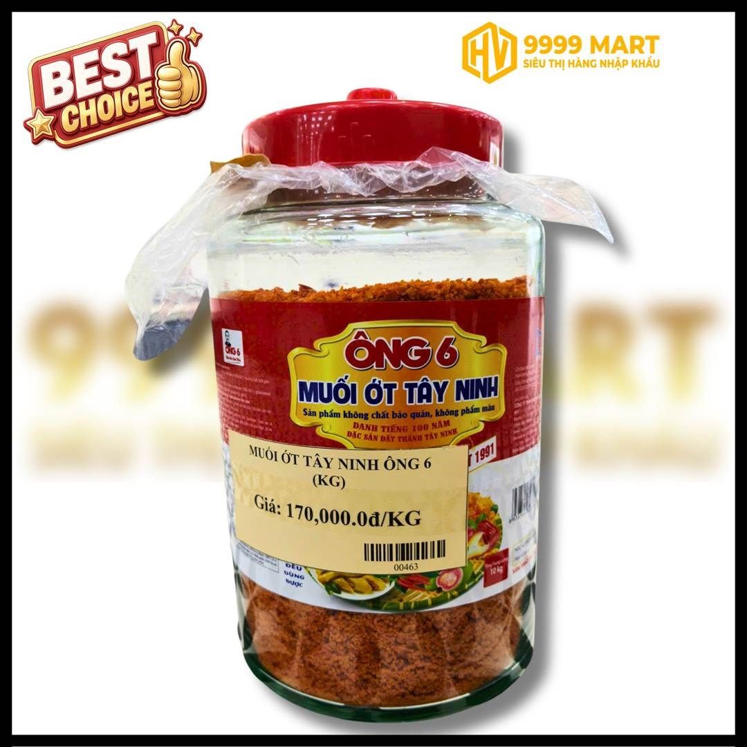  Muối Ớt Tây Ninh Ông 6 (Kg) 