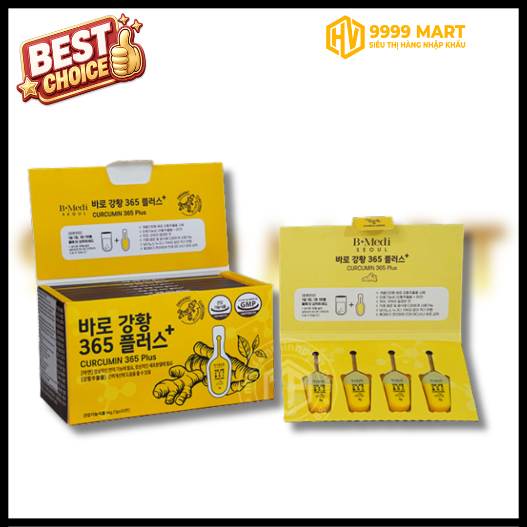  Nghệ Nano Curumin 365 Plus (3g X 32 Tép) - Hàn Quốc 