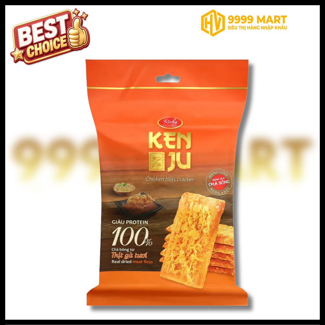  Bánh Kenju Đậu Nành Mè 192g 