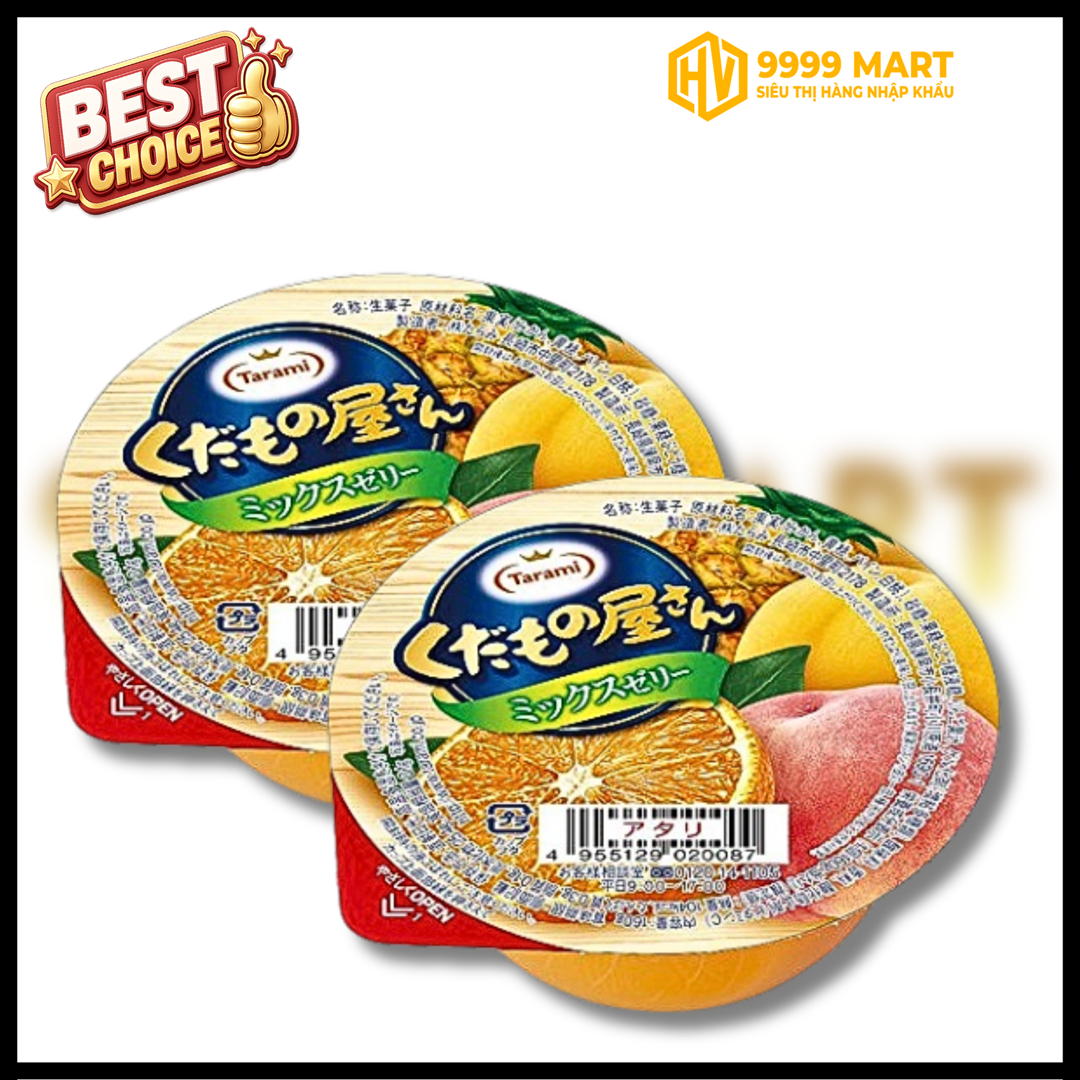  Thạch Tarami Mix Vị 160g - Nhật 