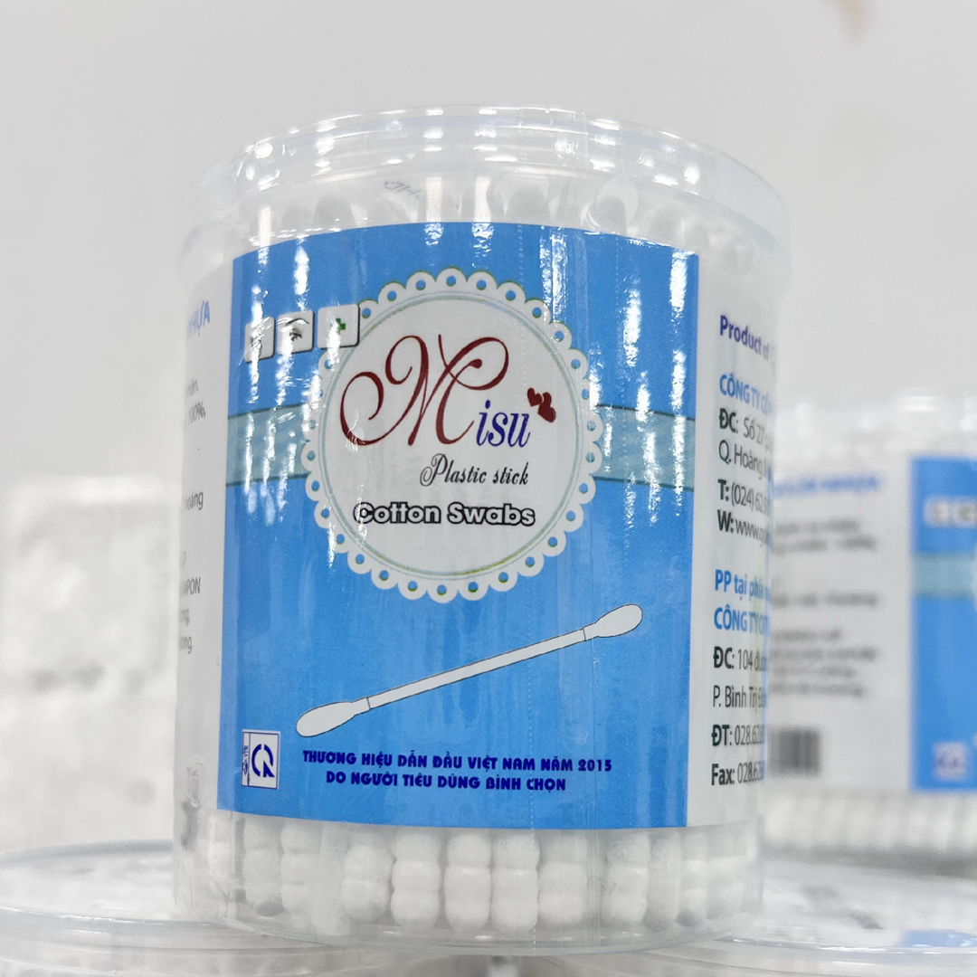  Tăm Bông Misu Lõi Nhựa 200c - Việt Nam 