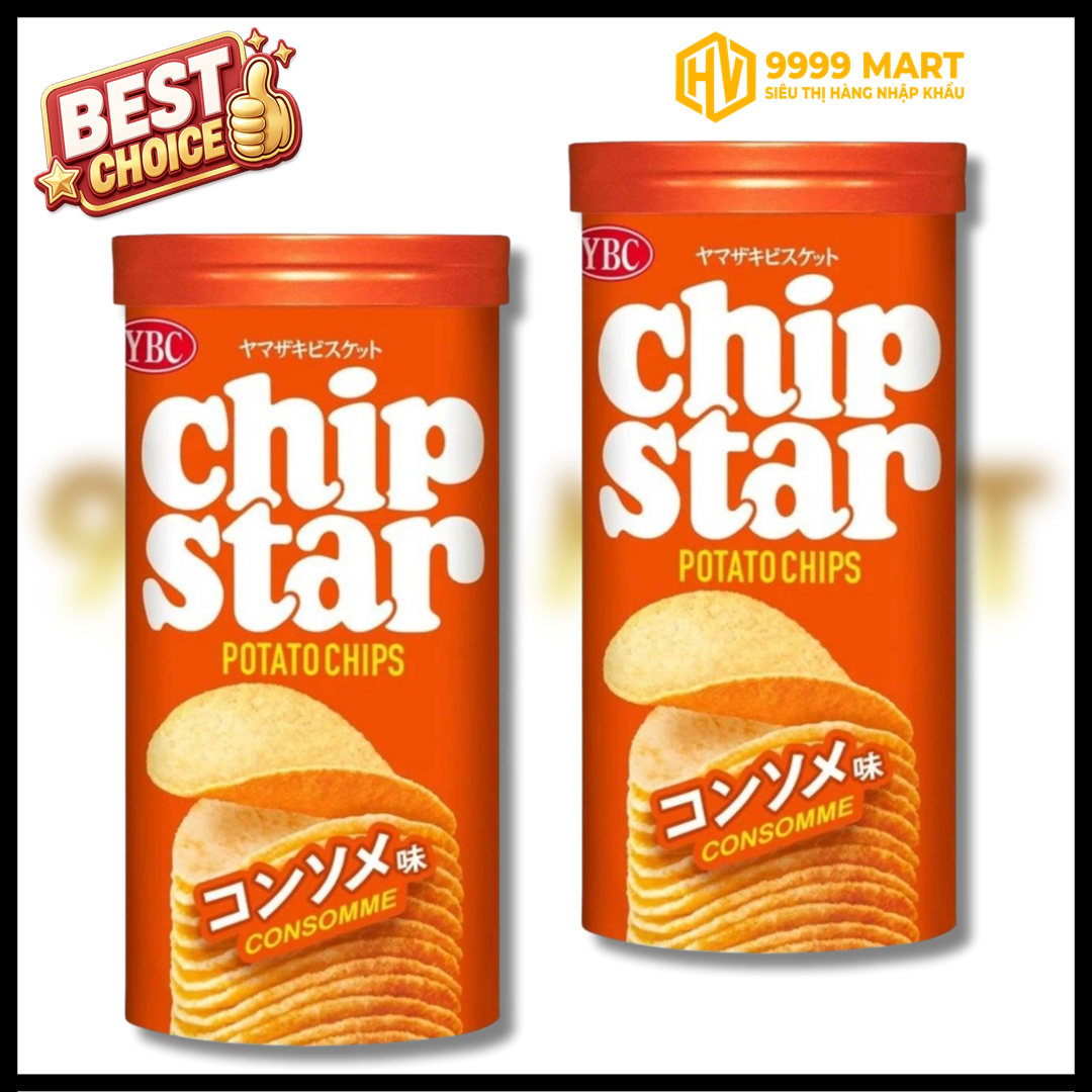  Snack Khoai Tây Chip Star Ybc Vị Soup 45g - Nhật 