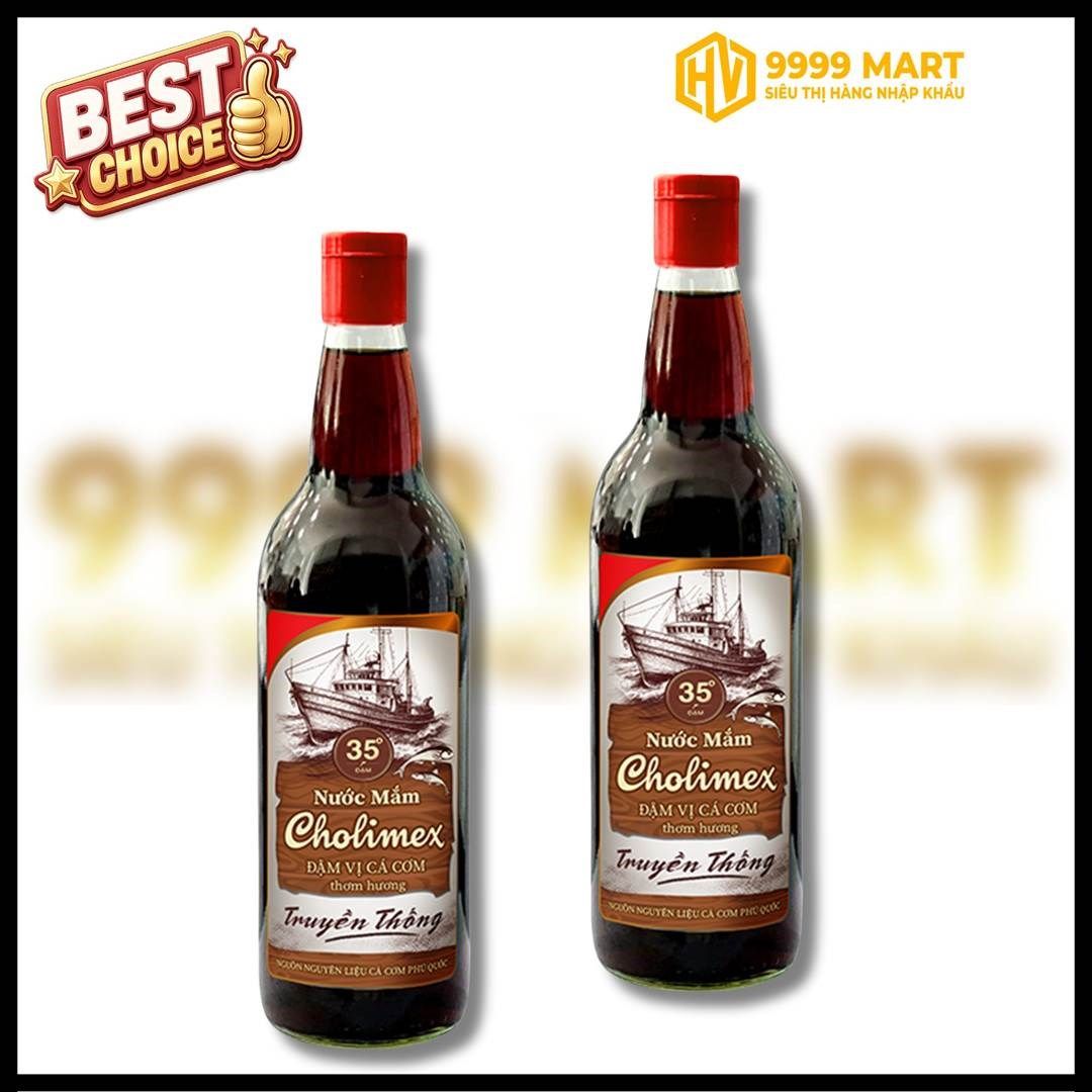  Nước Mắm 35 Độ Đạm Cholimex 750ml 