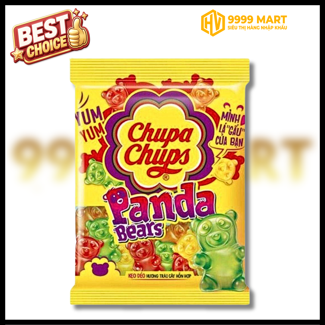  Kẹo Dẻo Chupa Chups Panda Bear 24g 
