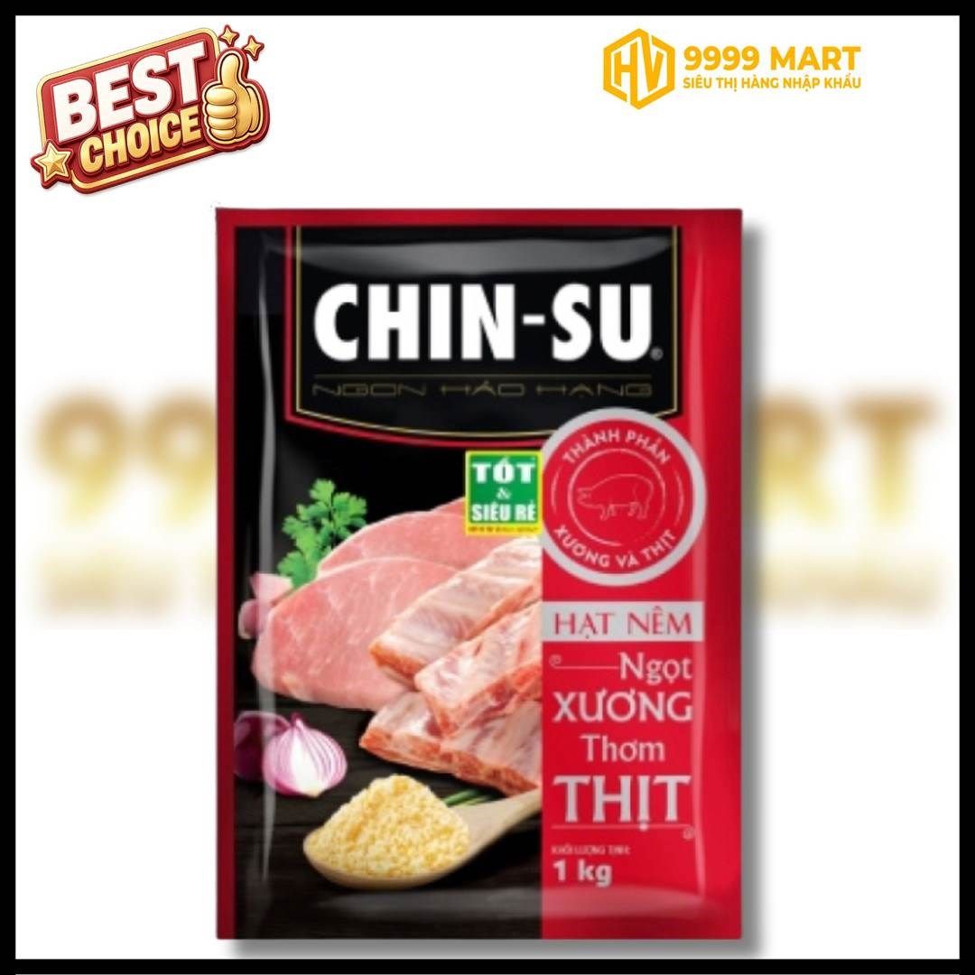  Hạt Nêm Chin-su Từ Xương Thịt & Củ Sen Gói 1kg 