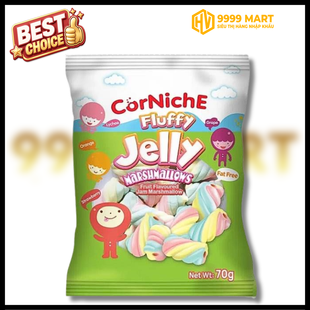  Kẹo Xốp Corniche Jelly Marshmallows 70g 