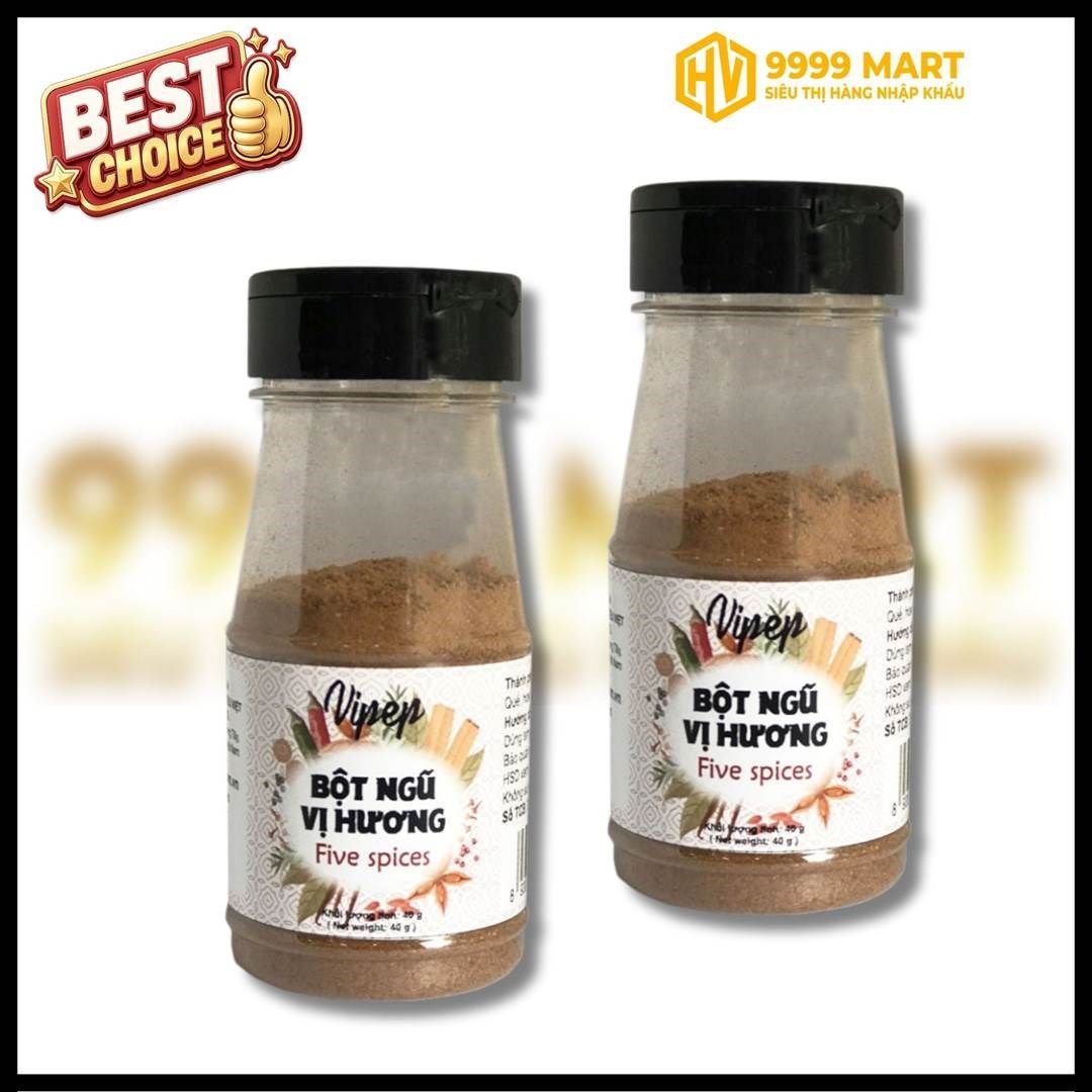 Ngũ Vị Hương Bột Vipep Hũ Pet 40g (0226) 
