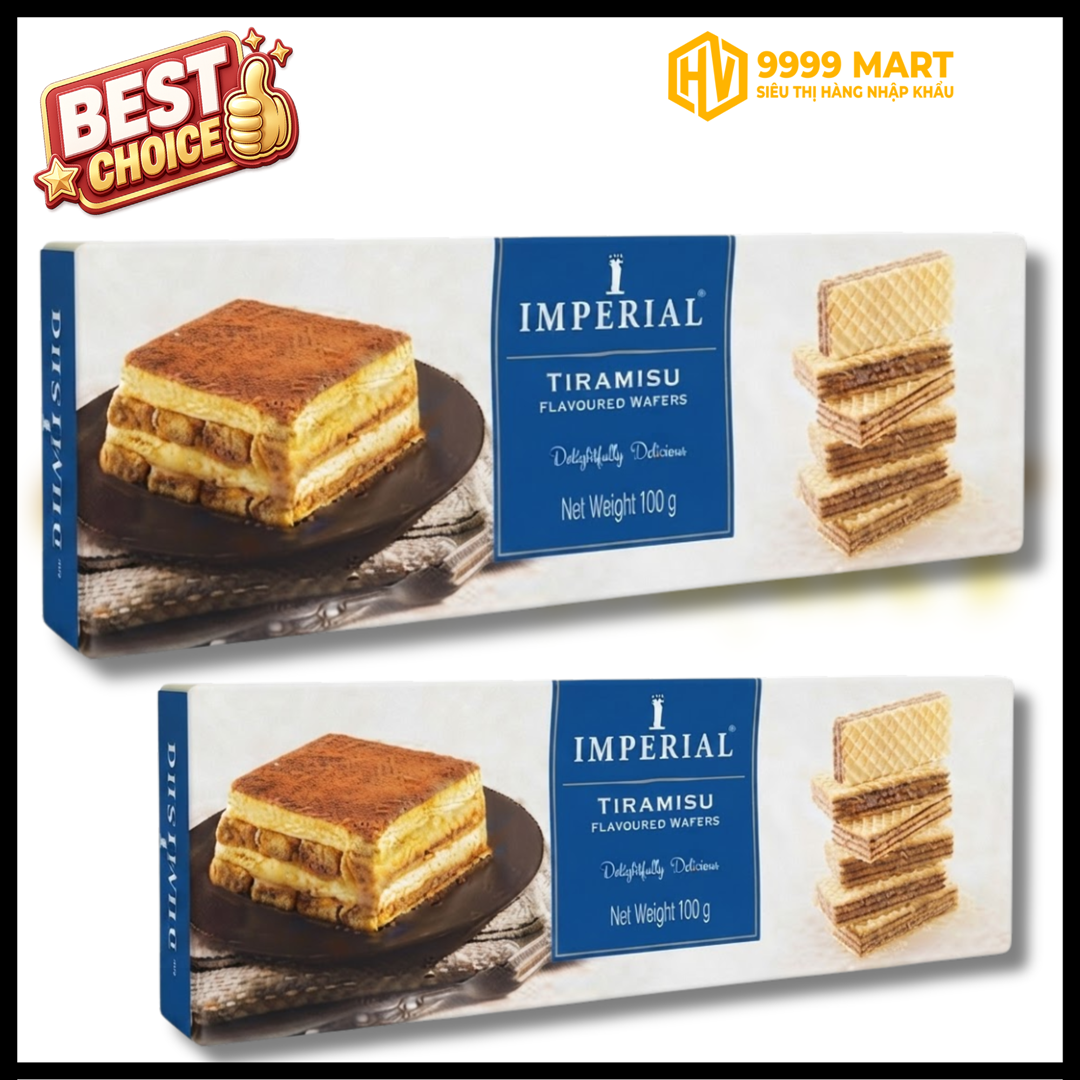  Bánh Xốp Imperial Tiramisu 100g - Thái Lan 