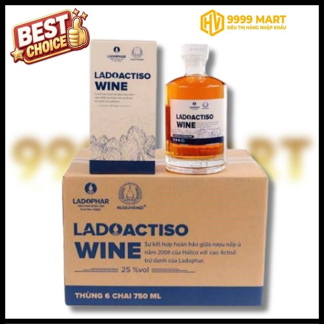  Rượu Ladoactiso Wine 750ml 
